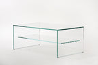 Table Basse Zen 1 - Verre Trempé Extra-clair - Adentro Studio