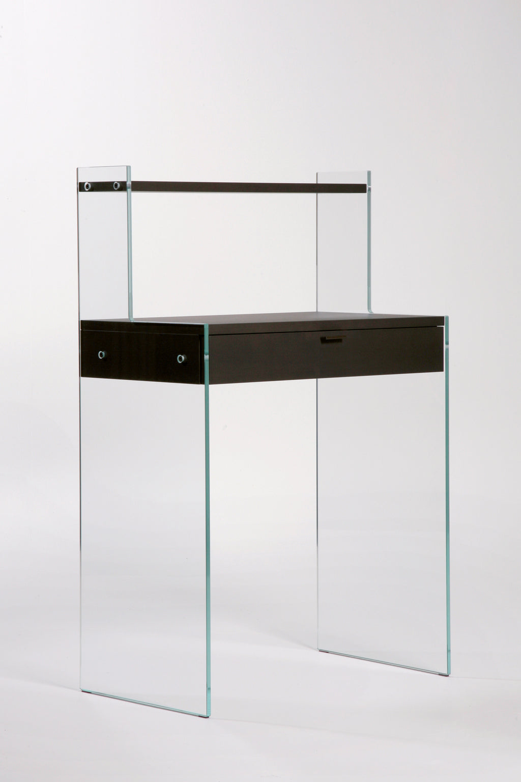 Console Bureau Zen 9 Bonheur du Jour | Verre et Bois