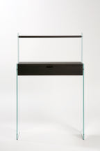 Console Bureau Zen 9 Bonheur du Jour | Verre et Bois