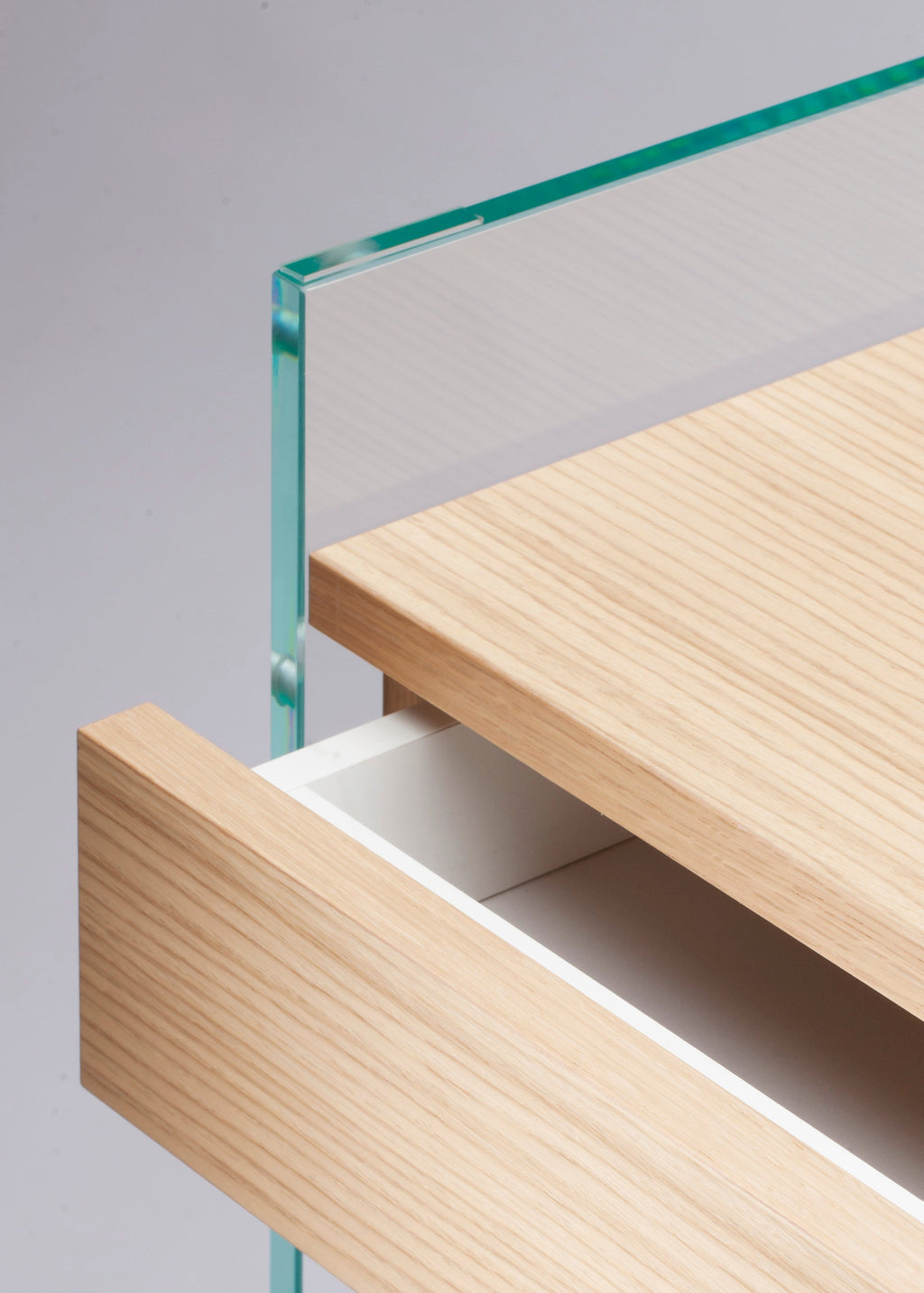 détail placage chêne naturel