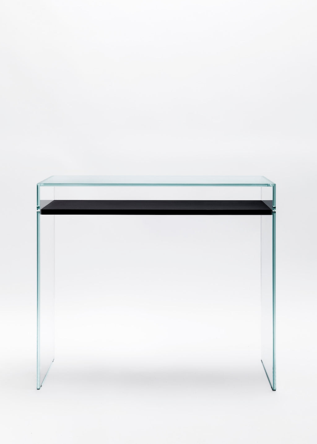 Zen 14 | Bureau Console Verre et Bois