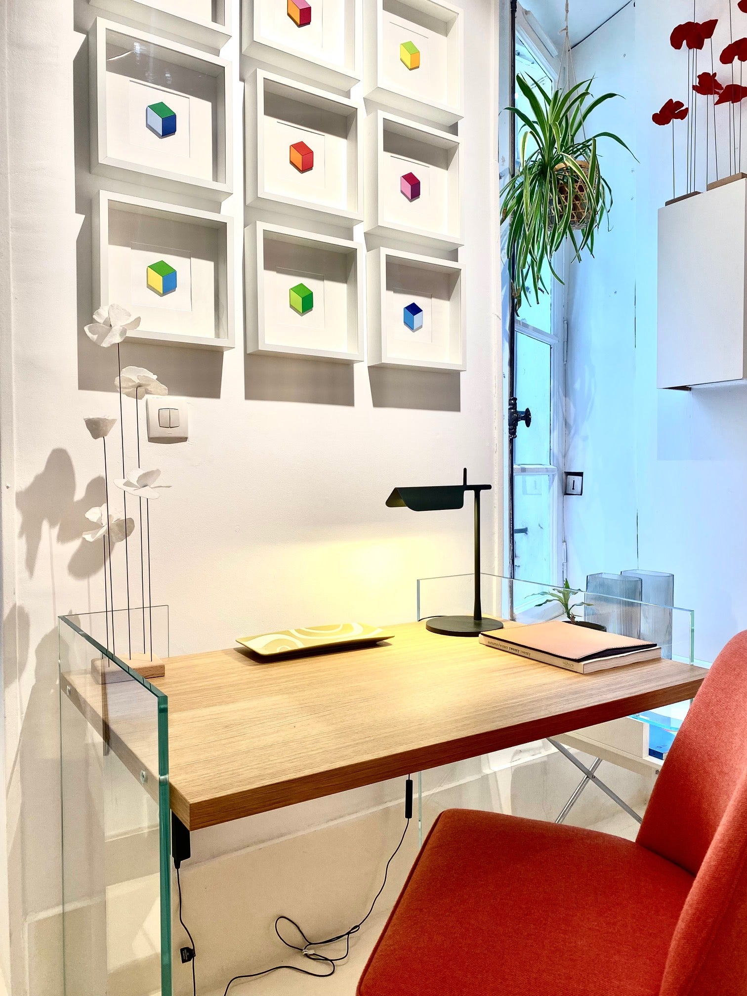 Zen 8 | Scribe | Bureau Verre et Bois