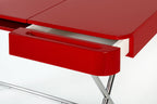 Bureau Cosimo, laqué rouge brillant | Marco Zanuso Jr