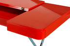 Bureau Cosimo, laqué rouge brillant | Marco Zanuso Jr