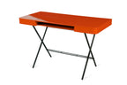 Bureau Cosimo, laqué orange brillant | Marco Zanuso Jr