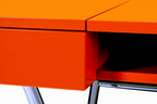 Bureau Cosimo, laqué orange brillant | Marco Zanuso Jr
