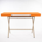 Bureau Cosimo, laqué orange brillant | Marco Zanuso Jr