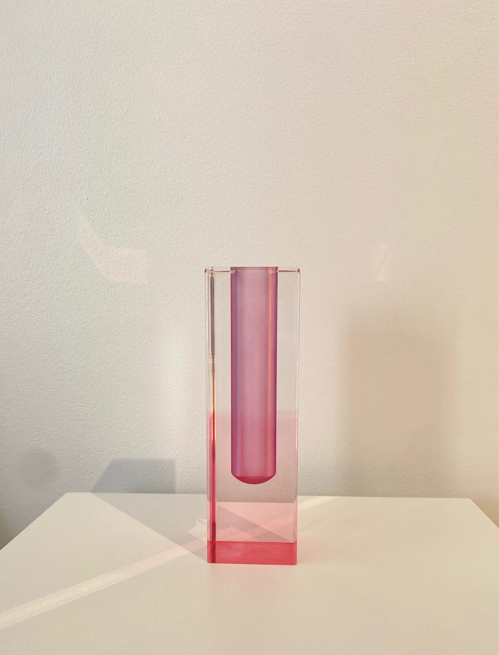 Soliflore Transparent Coloré | Design Épuré