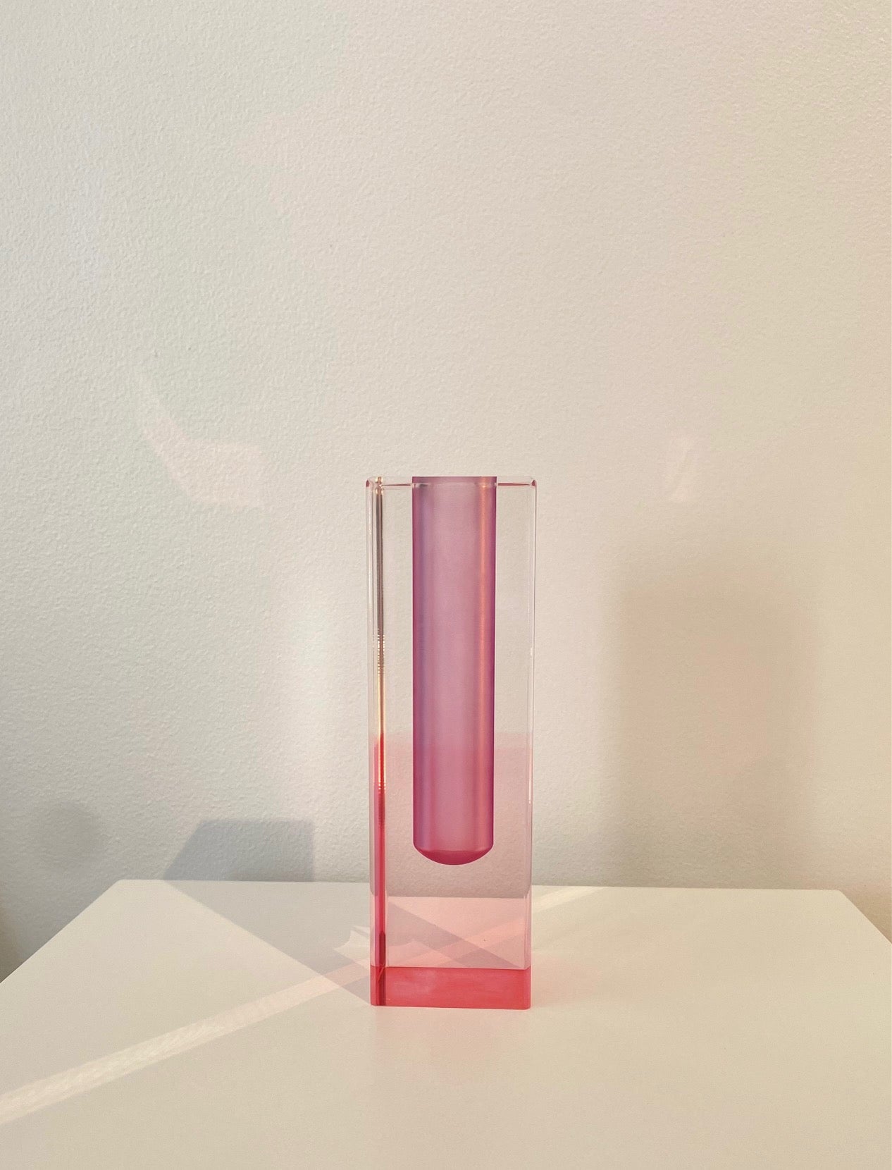 Soliflore Transparent Coloré | Design Épuré