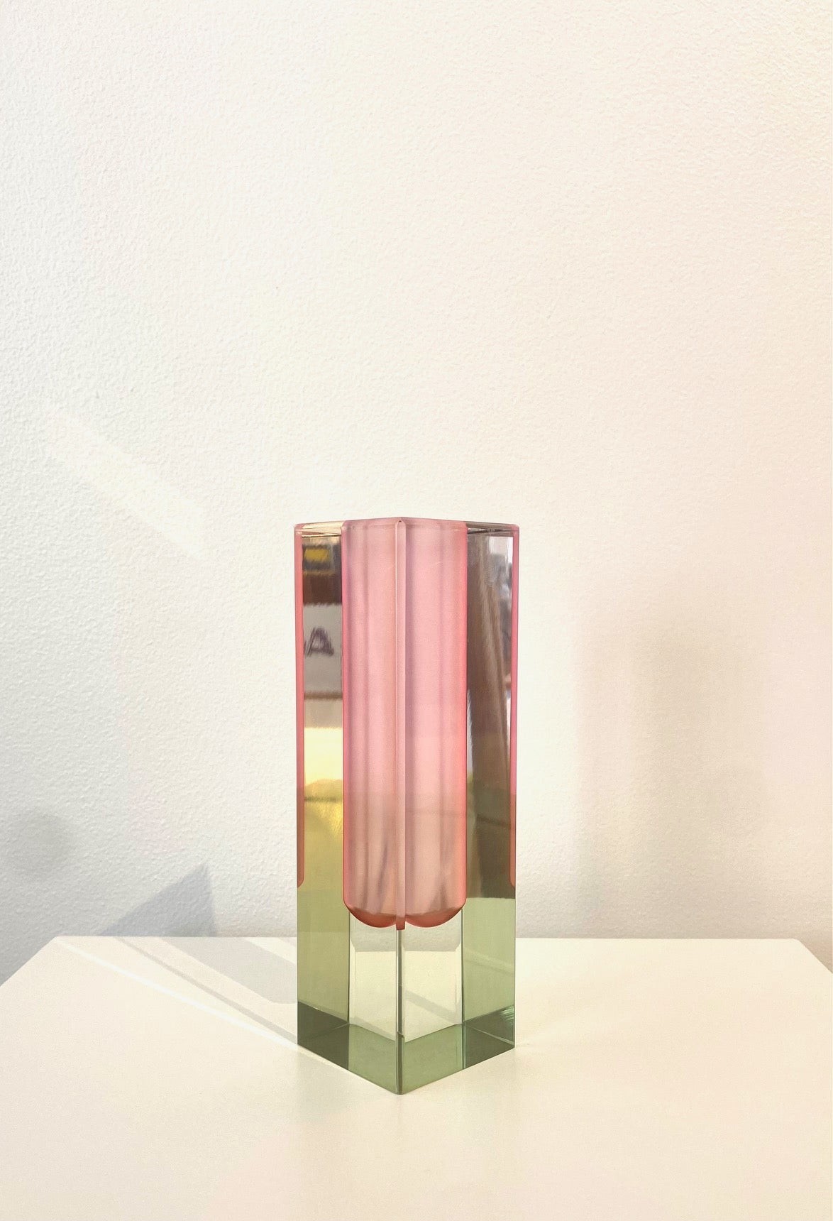 Soliflore Transparent Coloré | Design Épuré