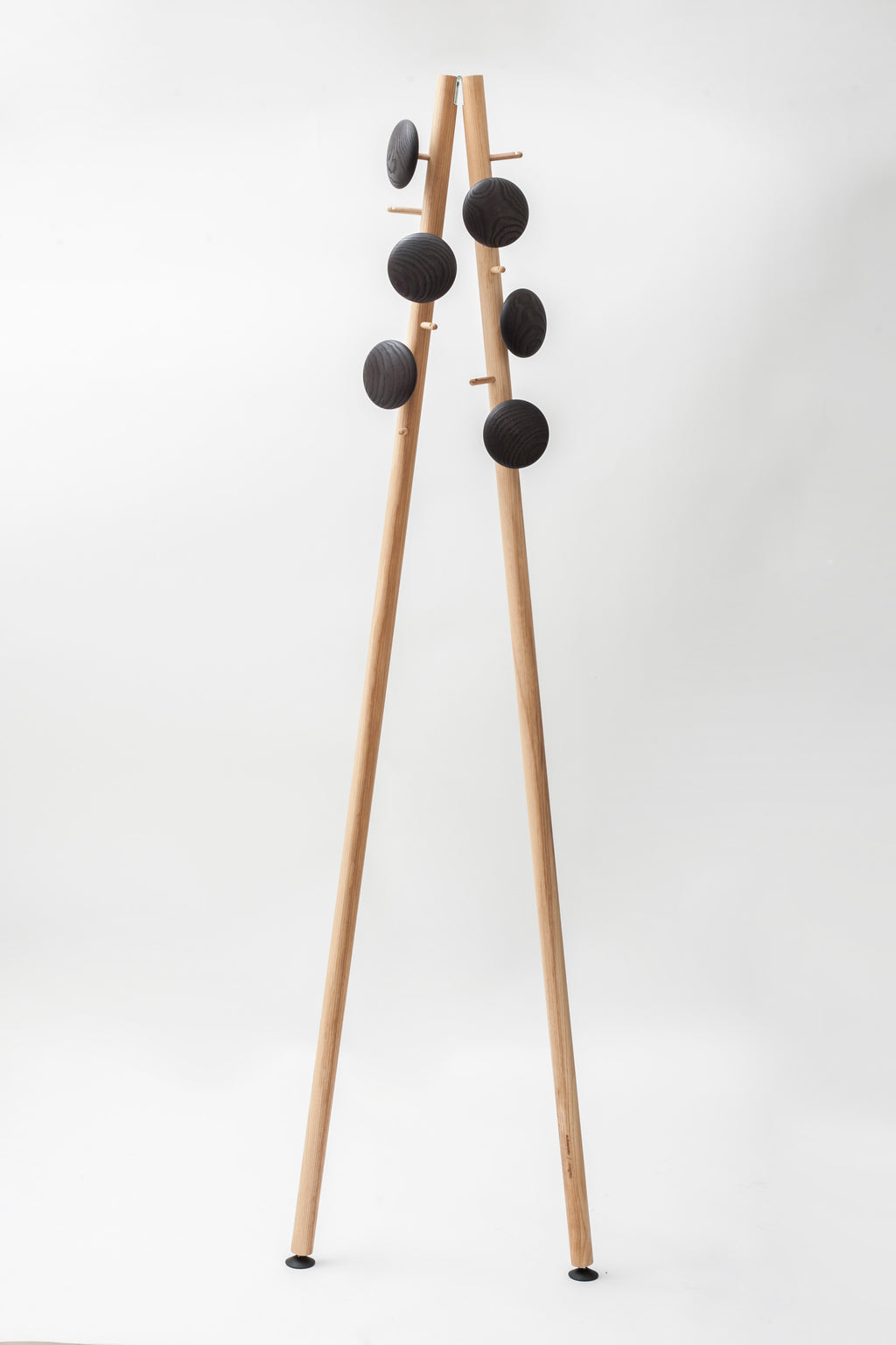 Porte-manteaux Mobile Johnny Stecchino | Frêne massif huilé - Studio Ventotto