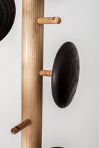 Porte-manteaux Mobile Johnny Stecchino | Frêne massif huilé - Studio Ventotto
