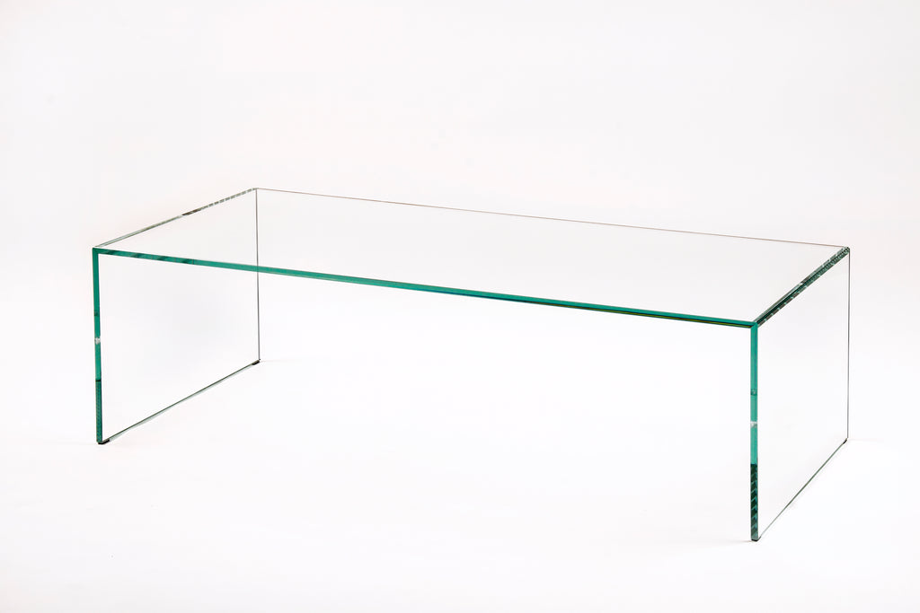 Table Basse Zen 1 - Verre Trempé Extra-clair - Adentro Studio