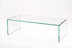 Table Basse Zen 1 - Verre Trempé Extra-clair - Adentro Studio