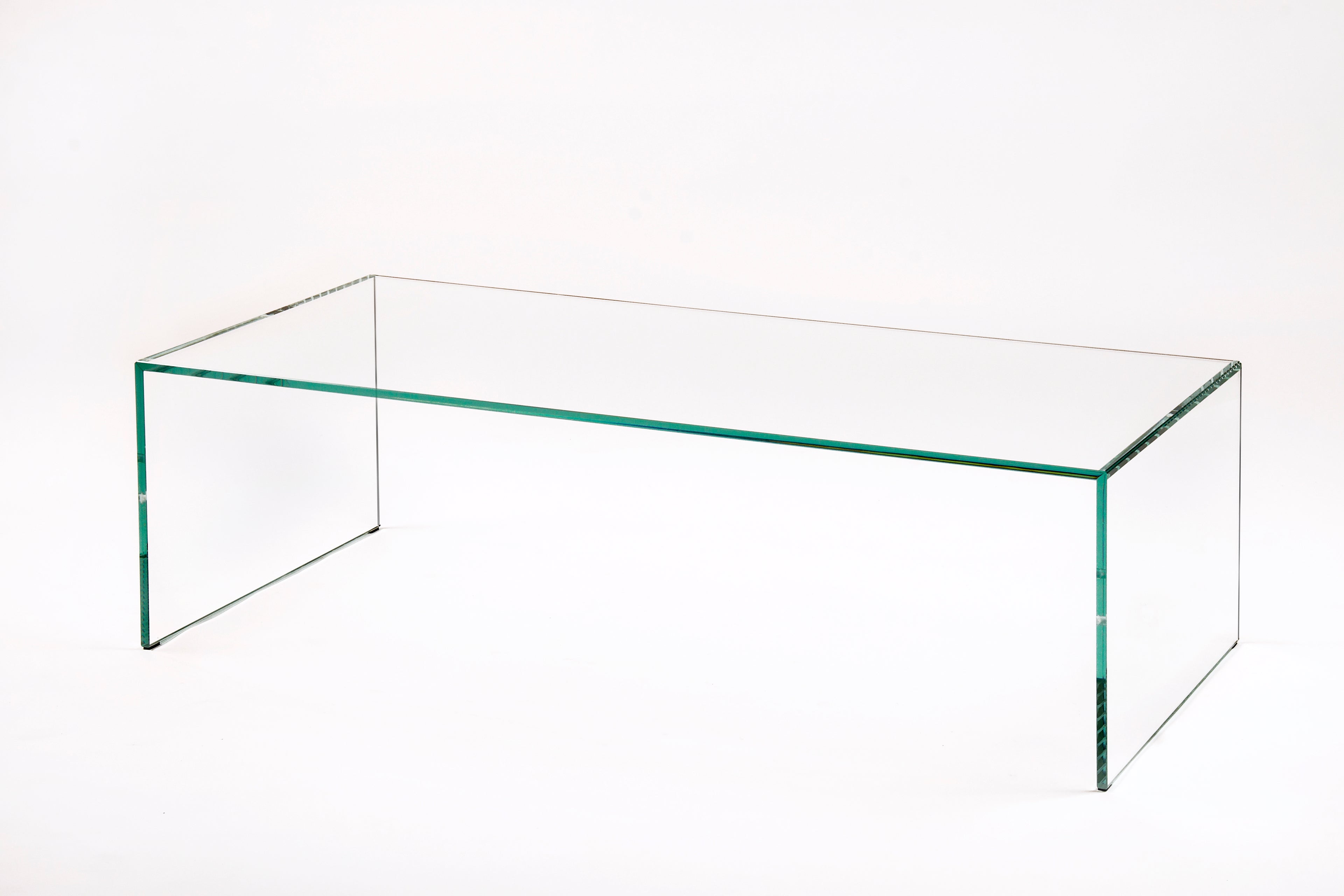 Table Basse Zen 1 - Verre Trempé Extra-clair - Adentro Studio