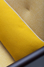 Canapé 2 Places Resident | Hêtre Massif, Accoudoirs Cuir et Laine Kvadrat