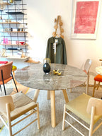Table Stresa | Frêne massif et Marbre